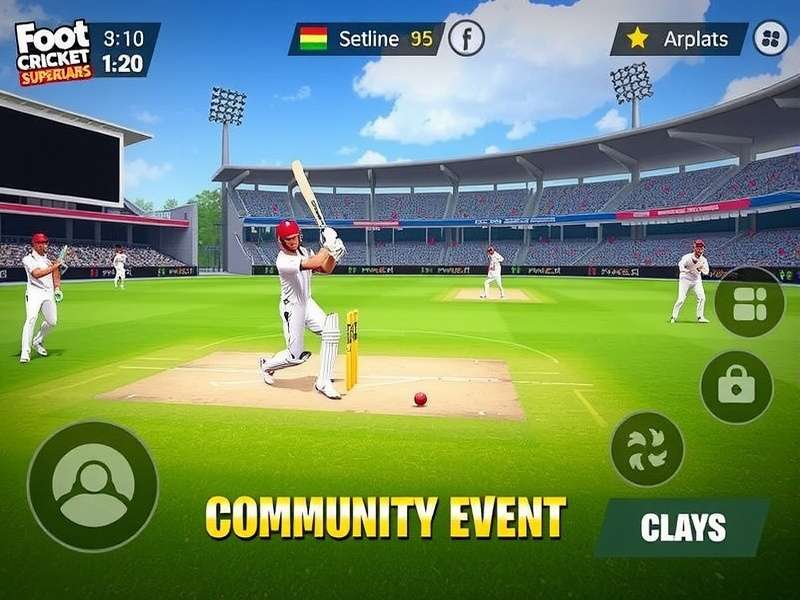 Foot Cricket Superstars Multiplayer Mode